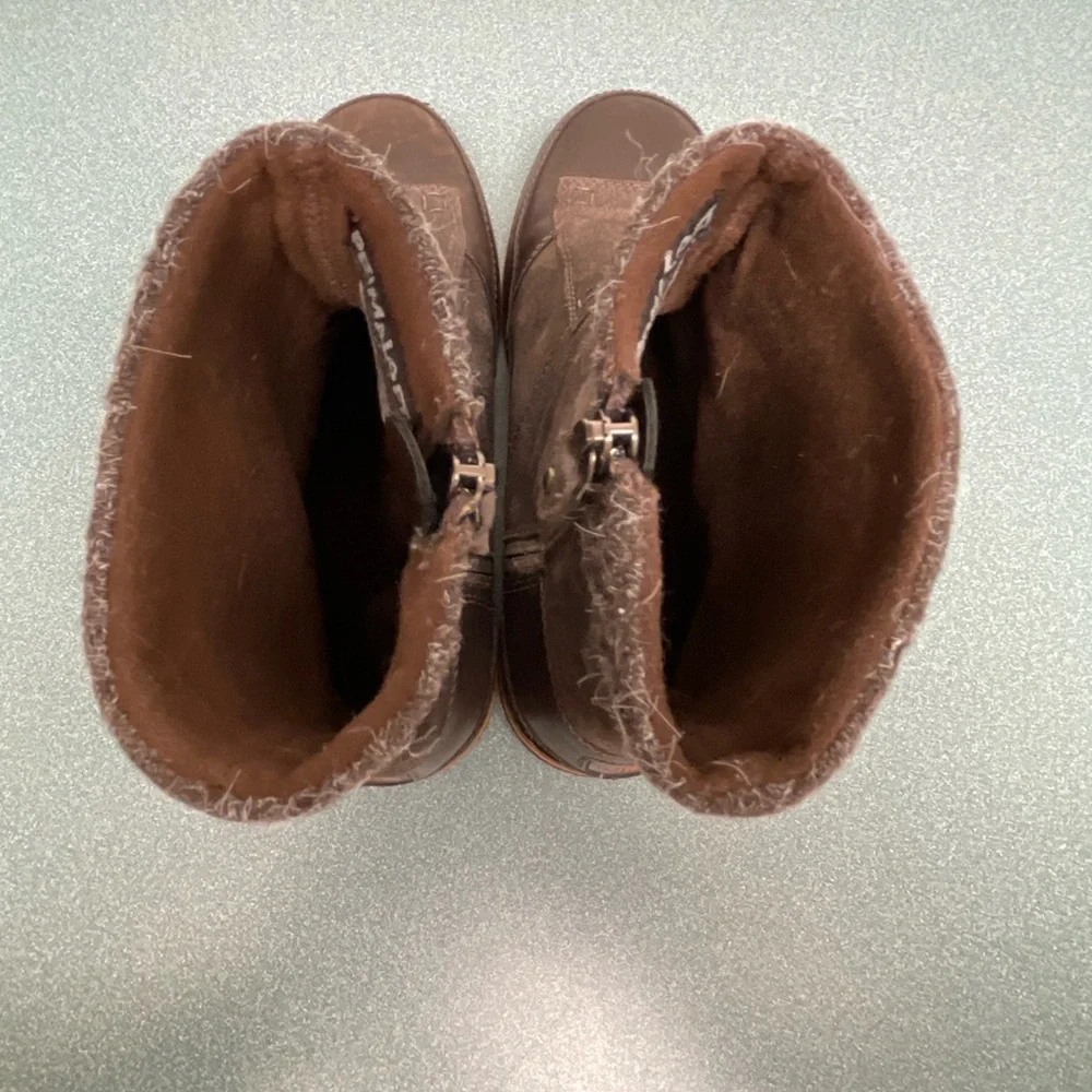 The North Face Primaloft Insulated Hiking Climbing Ankle Boot Women’s 6.5 Brown - Picture 6 of 10